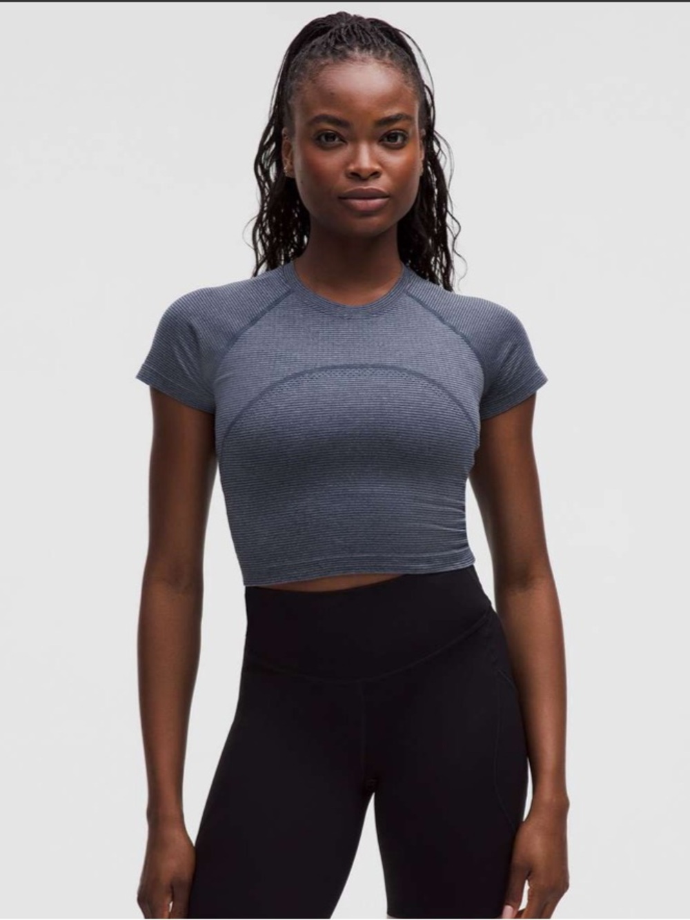 Lululemon Swiftly Tech Cropped Short Sleeve NWT